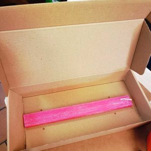 Craft κουτί αποστολής 35x15cm – Ιδανικό για Πασχαλινές λαμπάδες & εύθραυστα αντικείμενα