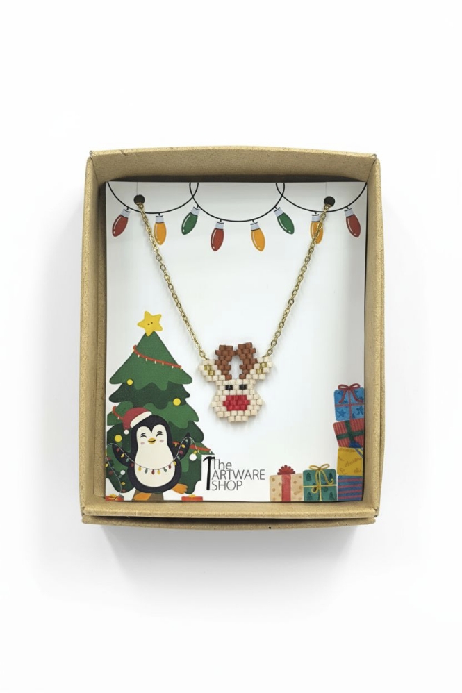 Χριστουγεννιάτικο Κολιέ Τάρανδος 9 Χριστουγεννιάτικο Κολιέ Τάρανδος