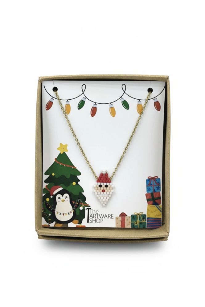 Χριστουγεννιάτικο Κολιέ Άγιος Βασίλης 7 Χριστουγεννιάτικο Κολιέ Άγιος Βασίλης