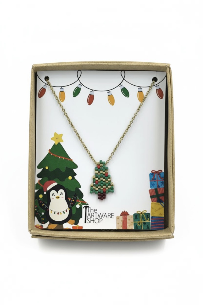 Χριστουγεννιάτικο Κολιέ Δέντρο 8 Χριστουγεννιάτικο Κολιέ Δέντρο