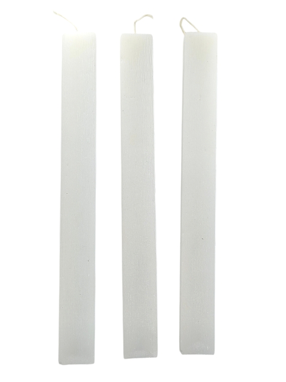 🕯 Πλακέ Αρωματικό Κερί για Πασχαλινή Λαμπάδα – ξυστή 28εκ -1τμχ(mc_1) 7 αρωματικό κερί για λαμπάδα άσπρο