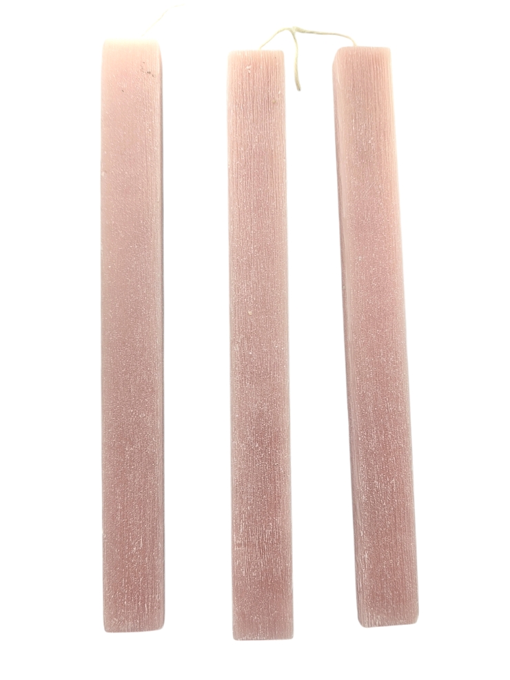 🕯 Πλακέ Αρωματικό Κερί για Πασχαλινή Λαμπάδα – ξυστή 28εκ -1τμχ(mc_1) 8 αρωματικό κερί για λαμπάδα σάπιο μήλο