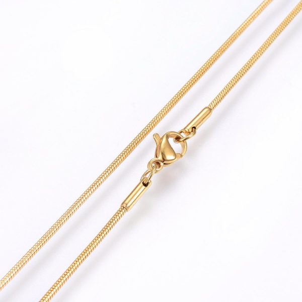Αλυσίδα Φίδι από Ανοξείδωτο Ατσάλι 304 1.2mm - 45cm