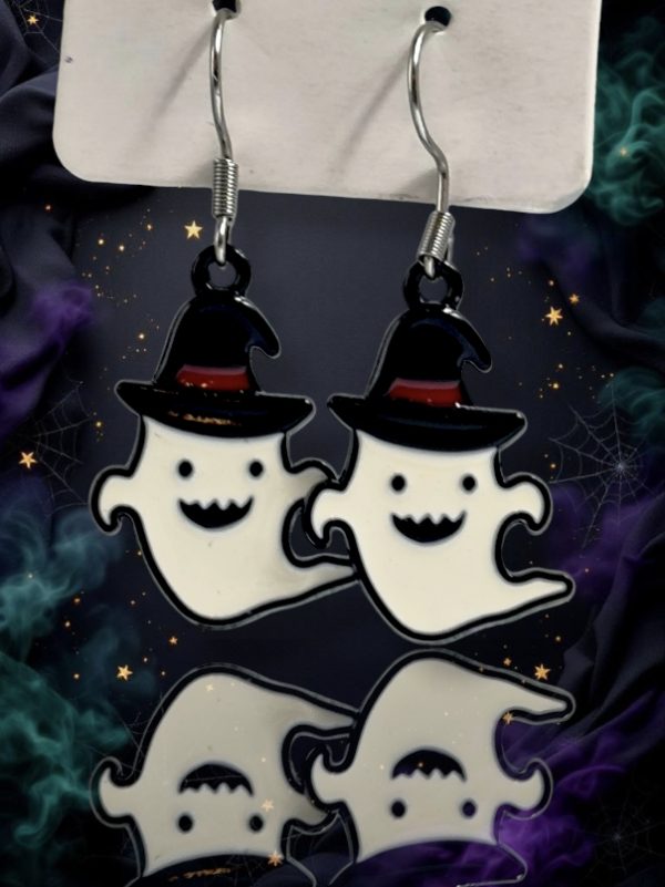 halloween σκουλαρίκια φαντασμα