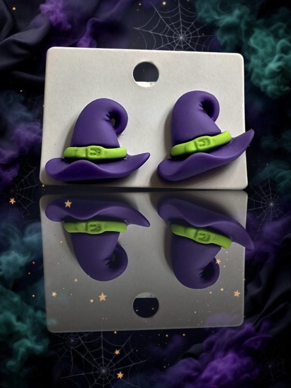 σκουλαρίκια halloween hat