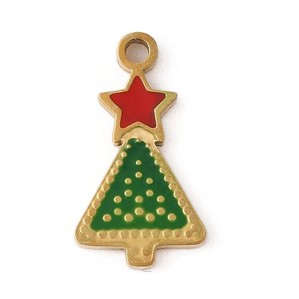 ατσάλινο charm christmas tree