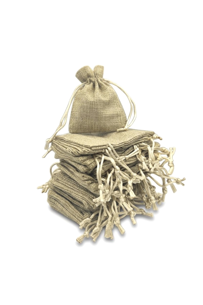 πουγκί από λινάτσα