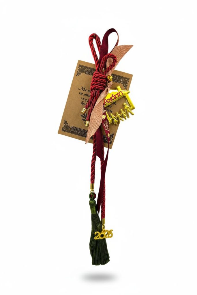 Γούρι Σπίτι με ευχές, μάτι και μαντινάδα