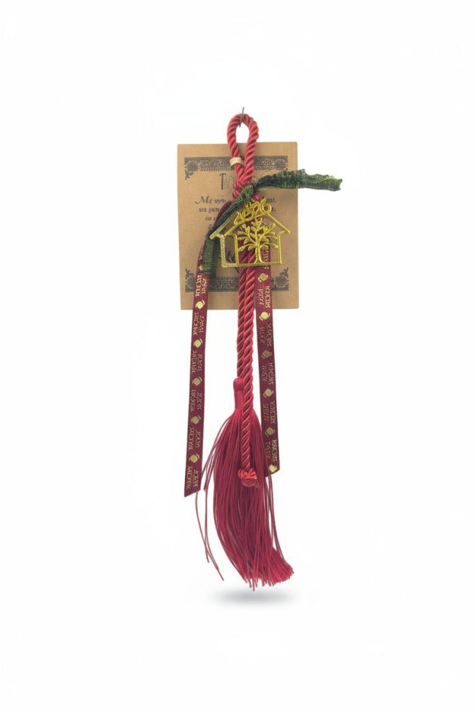 Γούρι Σπίτι και κάρτα με μαντινάδα