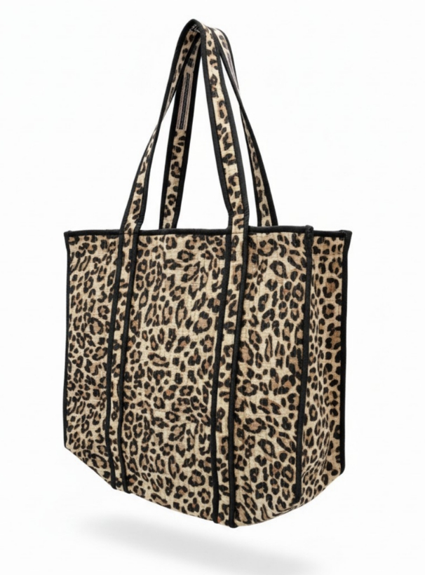 Βαμβακερή Tote Bag Leopard 23 Βαμβακερή Tote Bag Leopard