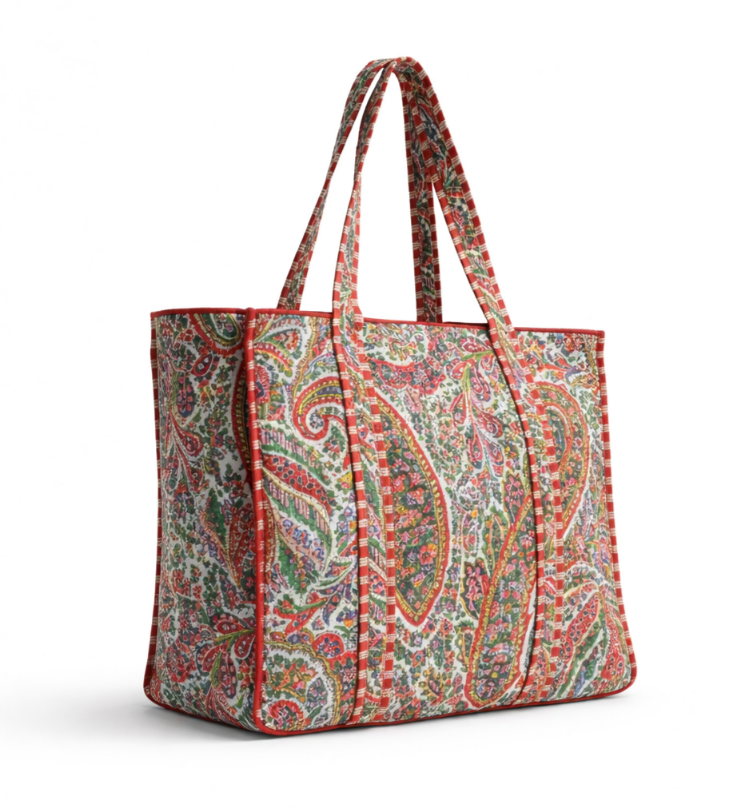 Βαμβακερή Tote Bag Paisley Garden 18 Βαμβακερή Tote Bag Paisley Garden