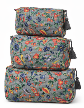 Βαβακερό νεσεσέρ σε 3 μεγέθη 12 φλοραλ βαμβακερό νεσεσέρ