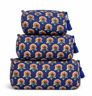 Βαβακερό νεσεσέρ σε 3 μεγέθη 4 φλοραλ βαμβακερό νεσεσέρ