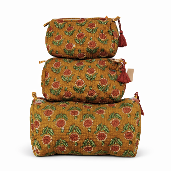 Βαβακερό νεσεσέρ σε 3 μεγέθη 1 φλοραλ βαμβακερό νεσεσέρ