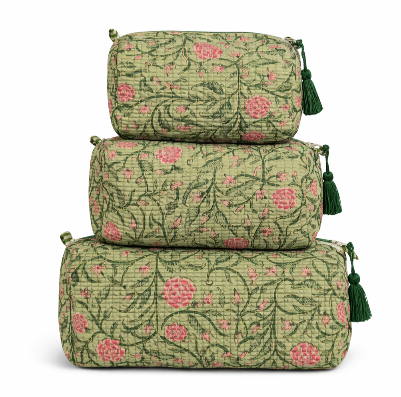 Βαβακερό νεσεσέρ σε 3 μεγέθη 2 φλοραλ βαμβακερό νεσεσέρ