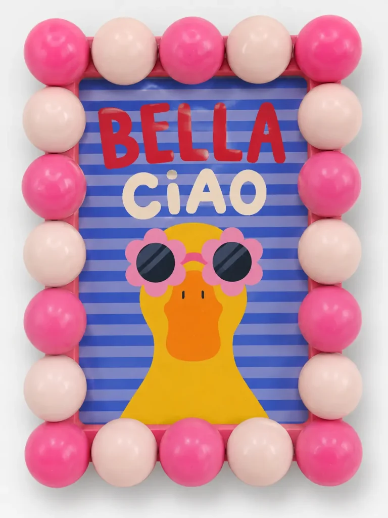 Κορνίζα Φωτογραφίας Bubble Neon Pink/Blush Rectangular 18.5x13.5cm
